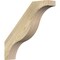 Ekena Millwork 4"W x 20"D x 20"H Funston Rough Sawn Knee Brace, Douglas Fir BRC04X20X20FST00RDF - alternate 1